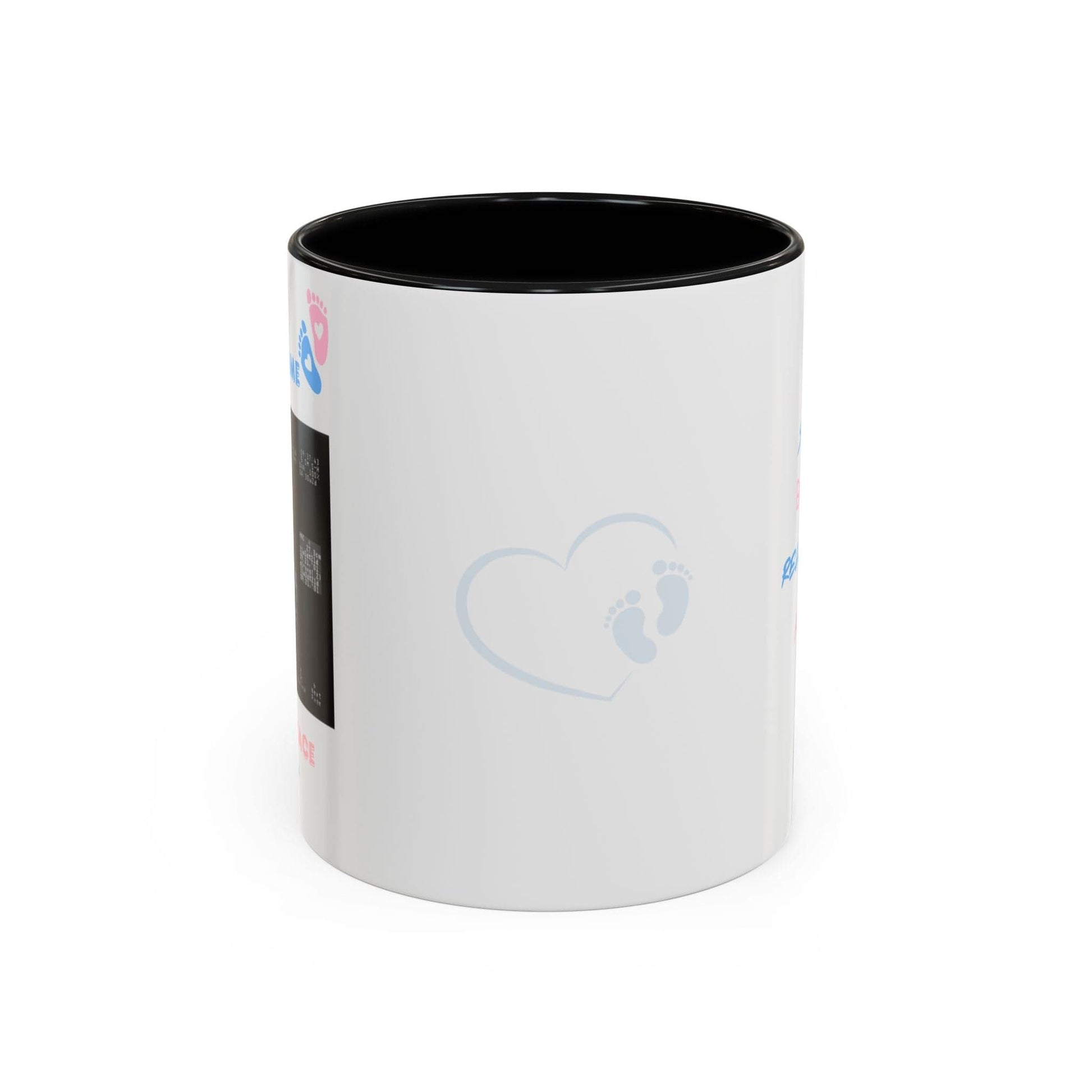 Printify Mug 11oz / Black Parent Coffee Mug, Custom Baby Announcement Gift, Starring Baby, Due Date Mug, Pregnancy Announcement Cup