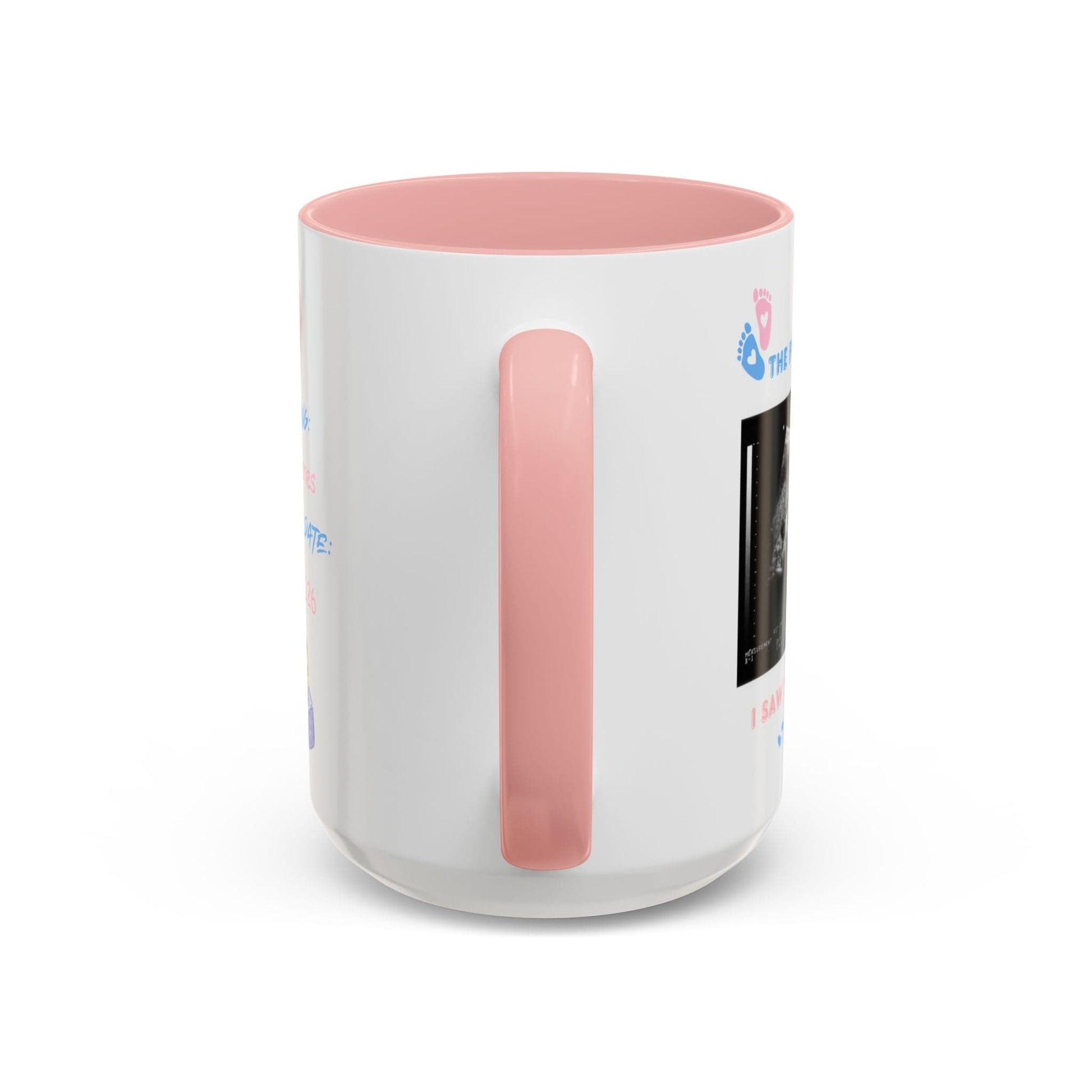 Printify Mug Parent Coffee Mug, Custom Baby Announcement Gift, Starring Baby, Due Date Mug, Pregnancy Announcement Cup