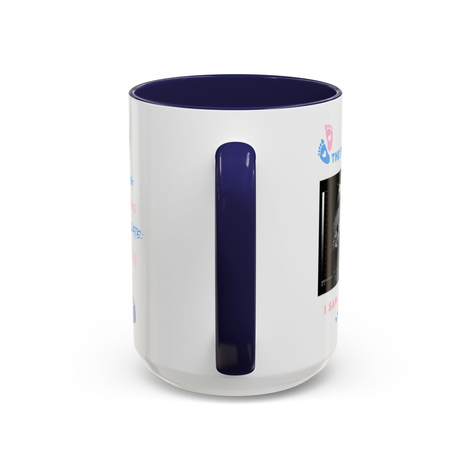 Printify Mug Parent Coffee Mug, Custom Baby Announcement Gift, Starring Baby, Due Date Mug, Pregnancy Announcement Cup