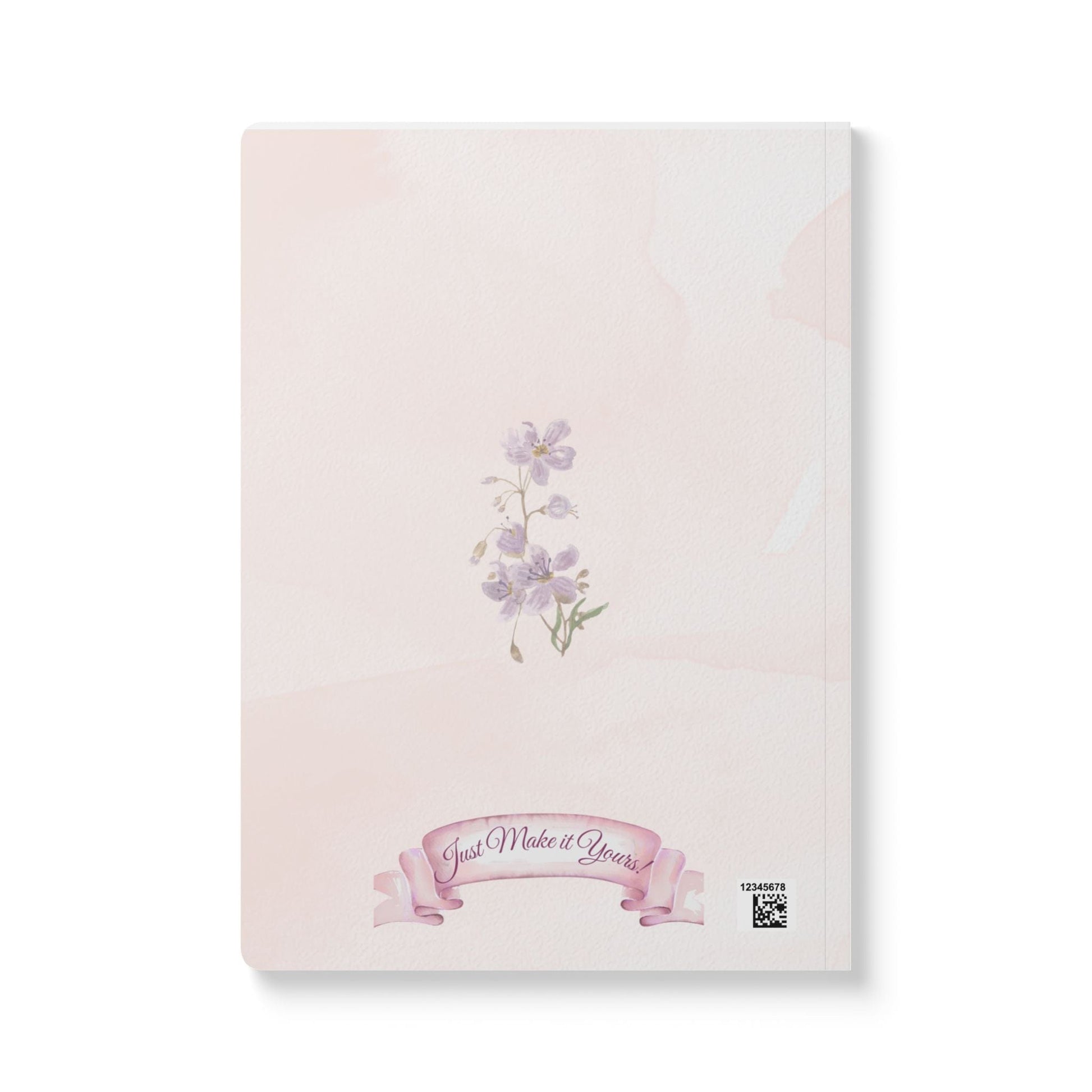 Printify Paper products Pregnancy Memory Journal, Bump to Baby Keepsake, Floral Softcover Notebook, Baby Shower Gift, Expecting Parent Journal, Maternity Diary